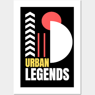 urban legends Posters and Art